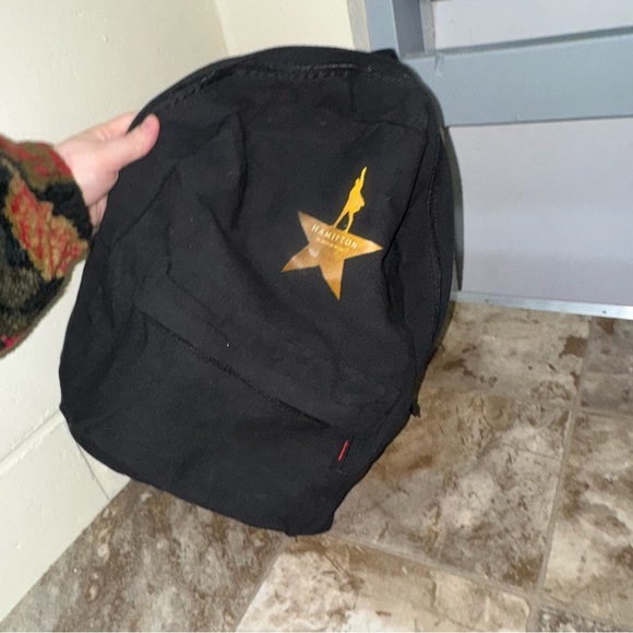 Unisex Hamilton Play Broadway Show Patch Black Cotton Cloth Back Pack No brand - Picture 12 of 13